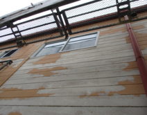 施工不良：外壁プレミアムシリコン樹脂施工！邸のBefore（施工前）の様子